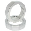 METAL HARD Stainless Steel Intimate Ring 45mm Ergonomic Design