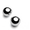 Metal Hard Magnetic Steel Balls 10mm - Set of 2 Precision Spheres