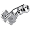 METAL HARD Thimble Dual Roller Stimulation Tool, 9cm, Steel Finish