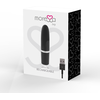Moressa Ivy Compact Rechargeable Silicone Vibrator Juodas 90x22mm