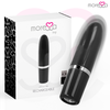 Moressa Ivy Compact Rechargeable Silicone Vibrator Juodas 90x22mm