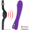 MR BOSS Enzo Wireless Intimate Device Violetinė 22cm Silicone USB