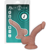 MR INTENSE Model 2 Anatomical Intimate Device 16cm rusvai gelsvas with Suction Cup