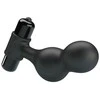 Pretty Love MR PLAY Juodas Silicone Anal Plug with 10 Vibration Modes