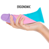 Mythology Fantasy Dildo MYTHOLOGY Asher Pastel Silicone Intimate Device M 18cm Flexible Base