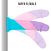 Mythology Fantasy Dildo MYTHOLOGY Asher Pastel Silicone Intimate Device M 18cm Flexible Base