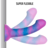 Mythology Fantasy Dildo Mėlyna MYTHOLOGY Dion Galactic Silicone Intimate Device M Size, 18cm, Mėlyna