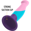 Mythology Fantasy Dildo MYTHOLOGY Garrick Pastel M Silicone Intimate Machine with Suction Base