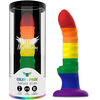 Mythology Fantasy Dildo MYTHOLOGY Her Colby Pride Silicone Model M - Flexible Suction Base