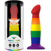 Mythology Fantasy Dildo MYTHOLOGY Garrick Pride Intimate Device M - Flexible Silicone, Suction Base