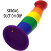 Mythology Fantasy Dildo MYTHOLOGY Garrick Pride Intimate Device M - Flexible Silicone, Suction Base