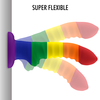 Mythology Fantasy Dildo MYTHOLOGY Her Colby Pride Silicone Model M - Flexible Suction Base
