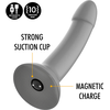 Mythology Fantasy Dildo MYTHOLOGY Rune Majestic S Sidabrinis - Wireless Vibrating Intimate Device