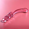 Ibiza Nebula Series Model 14 Glass Intimate Device Rožinė 18.5cm