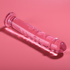 Ibiza Nebula Series Model 16 Glass Intimate Device Rožinė 18.5cm O3cm