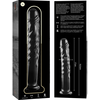 Ibiza Nebula Series Model 16 Glass Intimate Device 18.5cm Transparent