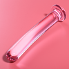 Ibiza Nebula Series Model 17 Glass Intimate Device Rožinė 18.5cm O3cm