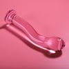 Ibiza Nebula Series Model 18 Glass Intimate Device Rožinė 18.5cm