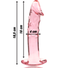 Ibiza Nebula Series Model 19 Intimate Glass Machine Rožinė 18.5cm