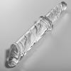 Ibiza Nebula Series Model 24 Intimate Glass Device Clear 28.5cm O5cm