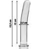 IBIZA Nebula Series Model 9 Intimate Glass System Clear 15.5cm