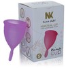 Nina Kiki Menstrual Cup Violetinė Size S - Medical Silicone Reusable