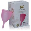 Rožinė Nina Kiki Menstrual Cup Rožinė Size S - Medical Silicone, Eco-Friendly