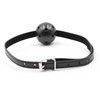 OHMAMA Fetish Adjustable Ball Gag with Vents 4.5 cm Juodas