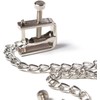 Ohmama Fetish OHMAMA Adjustable Metal Clamps with Chain - Nickel-Free, Non-Porous