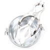 Ohmama Fetish OHMAMA Metal Nipple Clamps with Buckets - Adjustable, Nickel-Free Design
