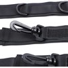 Ohmama Fetish OHMAMA Nylon Handcuffs and Adjustable Collar Set - Juodas, One Size