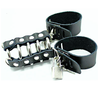 OHMAMA FETISH - Adjustable Metal Ring &amp; Leather Strap Restraint Cage