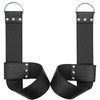 OHMAMA Fetish Adjustable Suspension Cuffs for Wrists or Ankles, Juodas