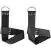OHMAMA Fetish Adjustable Suspension Cuffs for Wrists or Ankles, Juodas