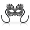 Ohmama Masks OHMAMA Venetian Style Sidabrinis Mask - Exclusive Embossed Unisex Design