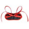 Ohmama Masks OHMAMA Juodas Mask with Raudona Trim - Adjustable Polyester Priedas