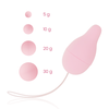 Ohmama Set OHMAMA Pelvic Floor Trainer Kegel System - Adjustable Weighted Set, Rožinė