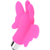 Ohmama Stimulating OHMAMA Butterfly Finger Vibrating Device, ABS Silicone, 10x7.3cm, Rožinė