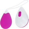 Ohmama Stimulating OHMAMA Textured Vibrating Egg 10 Modes Violetinė-Baltas Compact Design