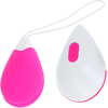 Ohmama Stimulating Rožinė OHMAMA Textured Vibrating Egg 10 Modes Rožinė &amp; Baltas USB Rechargeable