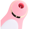 Ohmama Stimulating OHMAMA Vibrating Tongue Intimate Device 10 Modes Baltas-Gold Rechargeable