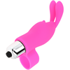 Ohmama Stimulating Rožinė OHMAMA Finger Vibe Rabbit - Silicone, Atsparus vandeniui, 9.8 cm, Rožinė