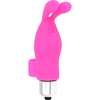 Ohmama Stimulating Rožinė OHMAMA Finger Vibe Rabbit - Silicone, Atsparus vandeniui, 9.8 cm, Rožinė