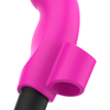 Ohmama Vibrators Rožinė OHMAMA Neon Rožinė Finger Vibe Xmas Edition, Atsparus vandeniui, 90x43mm