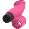 Ohmama Vibrators Rožinė OHMAMA Rožinė Thimble Finger Vibrator Xmas Edition, Atsparus vandeniui, 89 mm