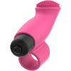 Ohmama Vibrators Rožinė OHMAMA Rožinė Thimble Finger Vibrator Xmas Edition, Atsparus vandeniui, 89 mm