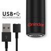 ONINDER Berlin Bullet Juodas 9 Modes 8.5cm - App-Controlled Intimate Machine