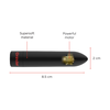 ONINDER Berlin Bullet Juodas 9 Modes 8.5cm - App-Controlled Intimate Machine