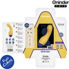 ONINDER CUTE Love Buddy App-Controlled Vibrator Geltona 14cm Atsparus vandeniui