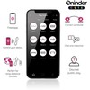 Rožinė ONINDER CUTE Buddy Intimate Device App-Controlled Rožinė-Geltona 12.5cm